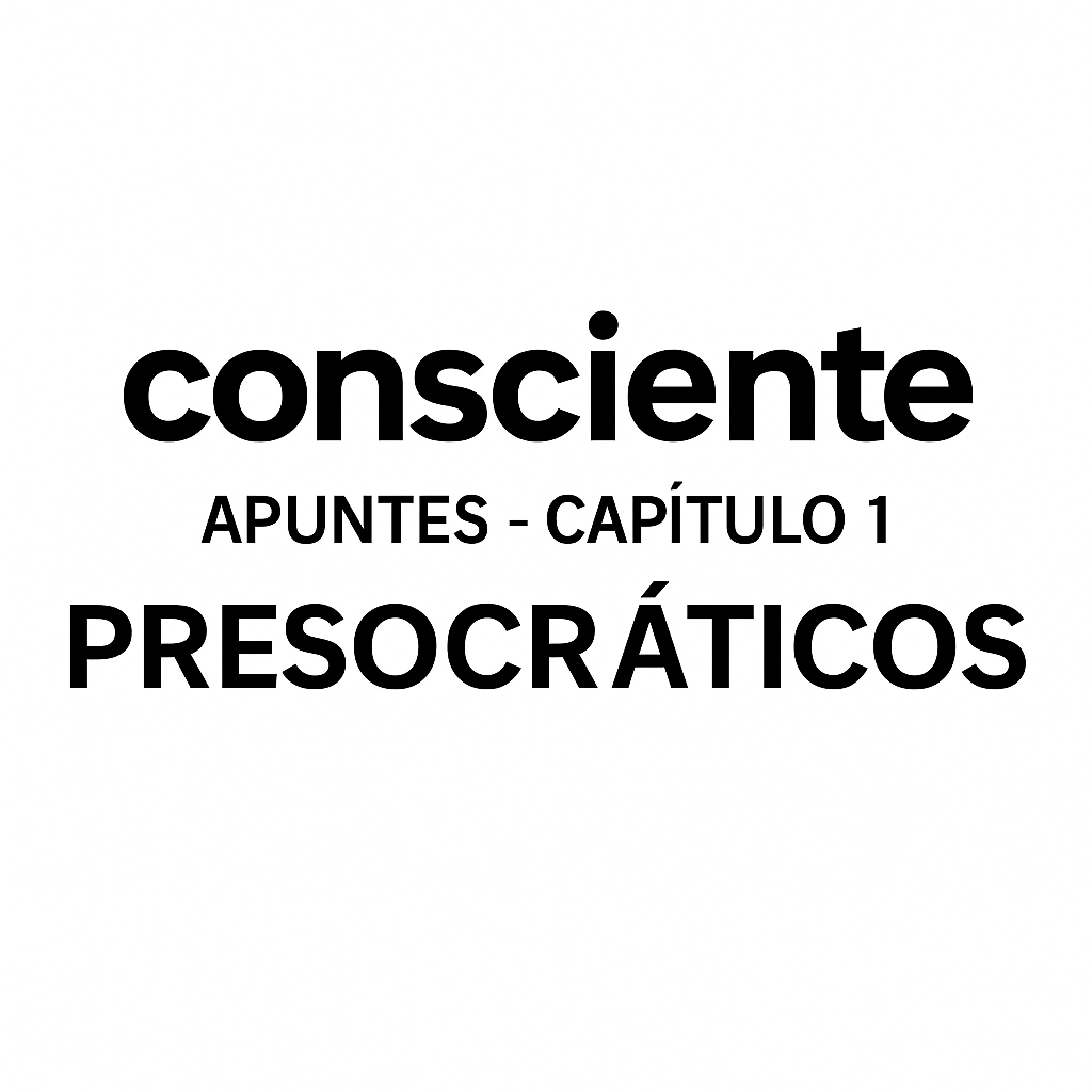 Apuntes presocráticos